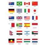 International Flag Decorations