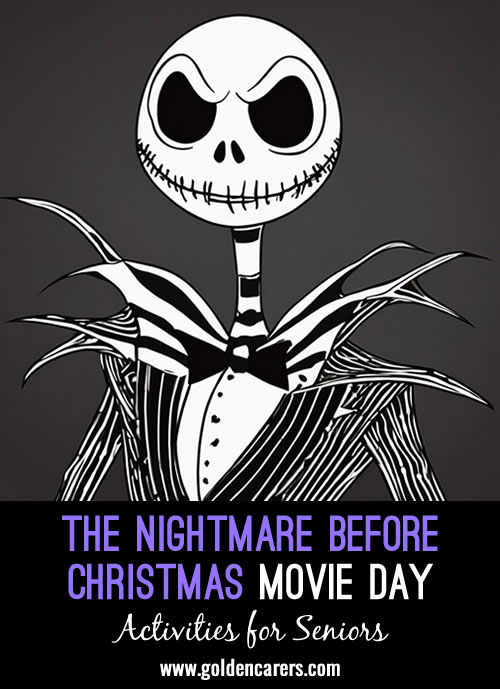 Celebrate Halloween with a fun The Nightmare Before Christmas movie day! This activity gets everyone into the spooky spirit with easy decorations, trivia, and a tasty Jack Skellington Popcorn Mix snack.