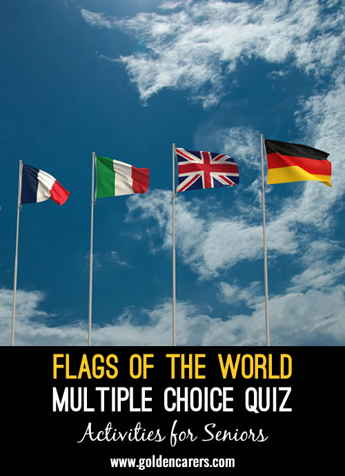 Choose the correct country for each flag in this quiz!