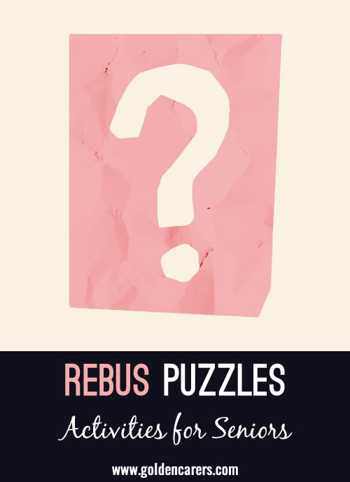 Enjoy some brain-teasing fun with this diverse collection of Rebus puzzles!