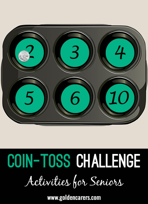 Engage residents in a lively coin-tossing competition, perfect for fostering social interaction and friendly competition!