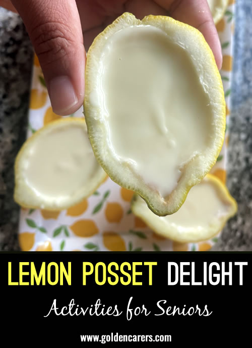 A lemon posset is a classic British dessert known for its rich and creamy texture, made by combining cream, sugar, and fresh lemon juice to create a delightful citrusy treat.