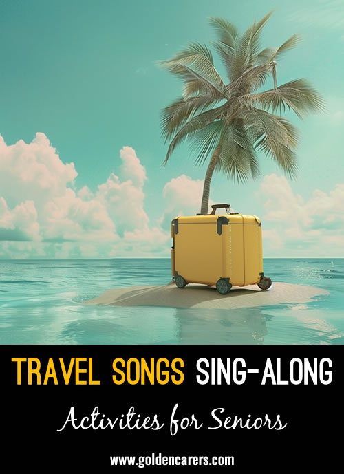 This engaging sing-along session features classic travel-themed songs, taking us on a musical journey that celebrates the spirit of travel and adventure. 