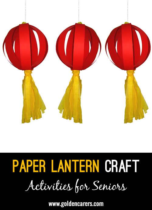 Create colorful and festive paper lanterns while fostering social interaction and cultural appreciation.