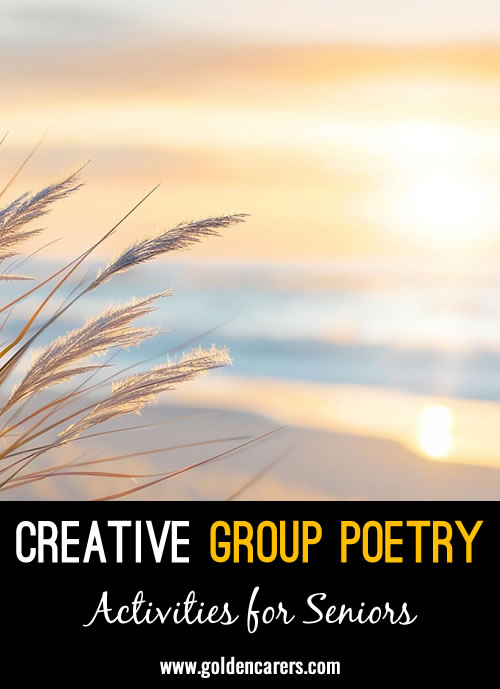 World Gratitude Day is celebrated on September 21, but you never need a specific day to count your blessings. Poetry prompts offer a creative way for residents to explore gratitude while stimulating different parts of their brains.