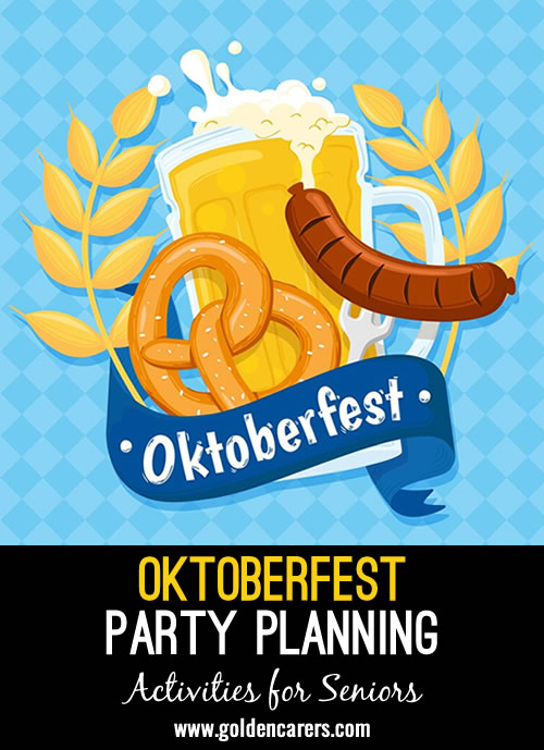 Whether you’re planning a simple gathering or an elaborate festivity, here are some ideas to bring the spirit of Oktoberfest to life!