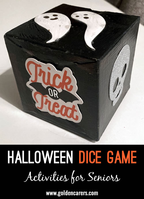 Get into the Halloween spirit with a fun and easy dice game that combines luck and sweet rewards!