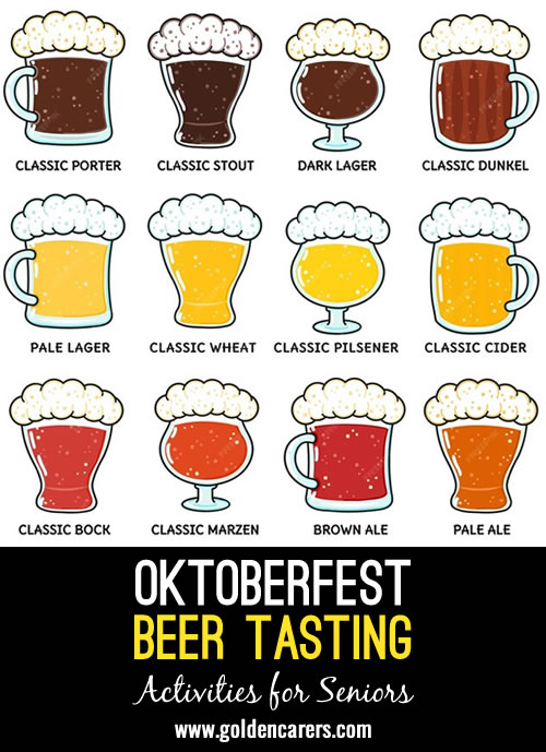 This fun and engaging beer tasting activity is perfect for celebrating Oktoberfest or any gathering! Here’s how to get started: