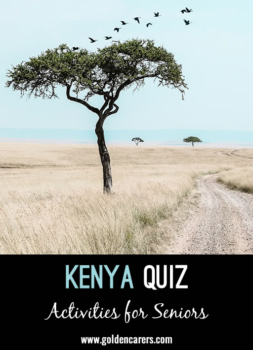 Here is a Kenyan-themed quiz to enjoy!