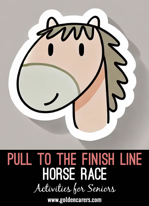 Bring the thrill of the track to life with a fun and lighthearted sandbag horse race. This activity combines friendly competition, laughter, and a dash of theatrical flair for a memorable racing-themed celebration!