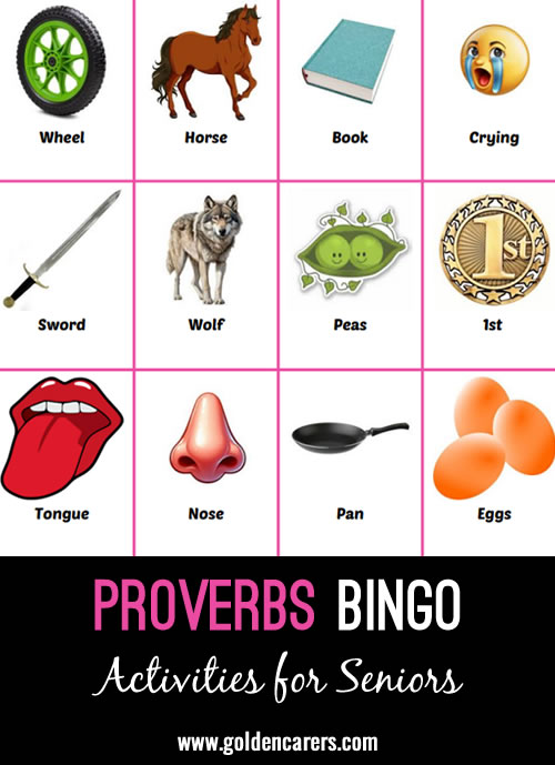 Great for engaging residents in a fun, interactive bingo experience.