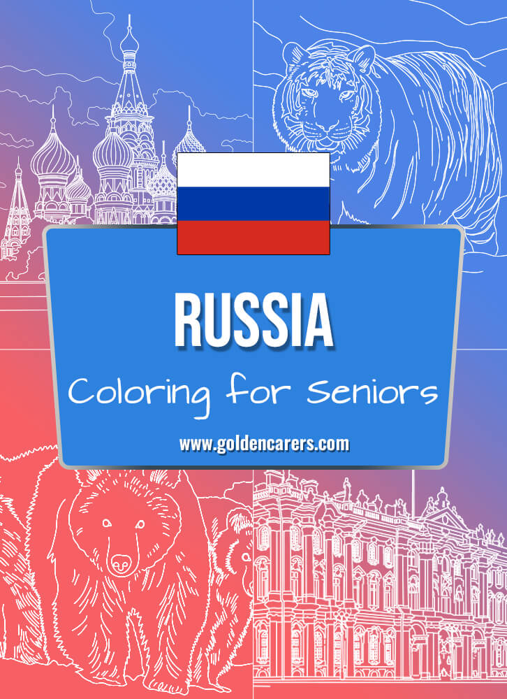 Here are some Russian-themed coloring templates to enjoy!