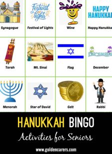 Hanukkah Bingo