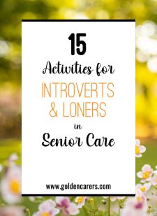 Most Popular Activities on Golden Carers