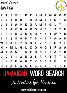 Jamaican Word Search