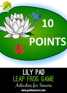 Lily Pad Leap Frog Game