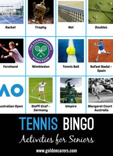 Tennis Bingo