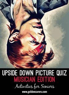 Upside Down Picture Quiz - Musician Edition