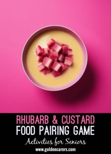 Rhubarb & Custard: Food Pairing Game