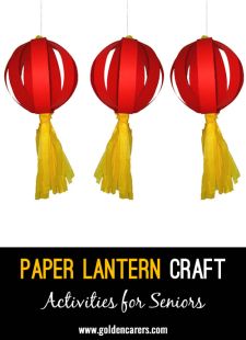 Festive Paper Lantern Craft