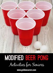 Modified Beer Pong