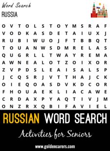 Russian Word Search