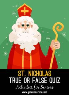 St. Nicholas True or False Quiz