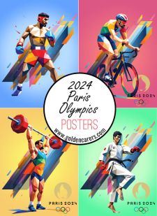 2024 Paris Olympics Posters