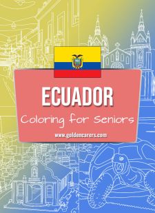 Ecuador Coloring Templates