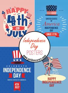 4th of July - Independence Day Posters