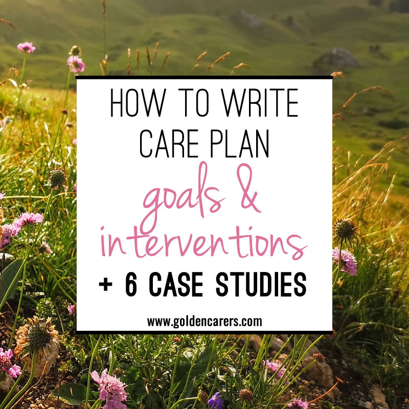 Care Plan Goals Interventions