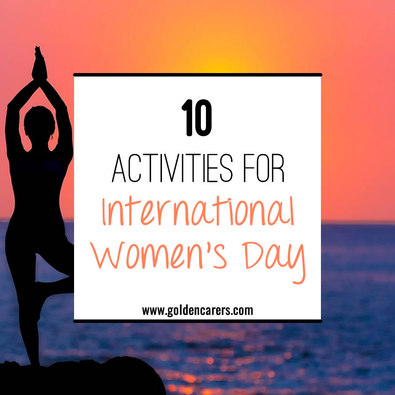10 Activities for International Women's Day