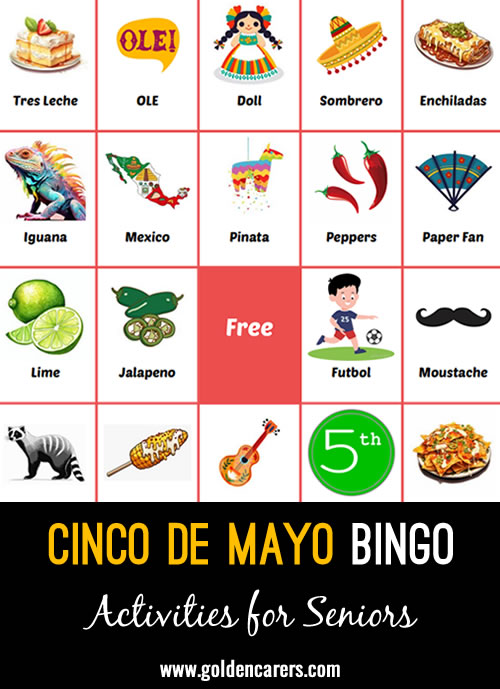 Cinco de Mayo Bingo