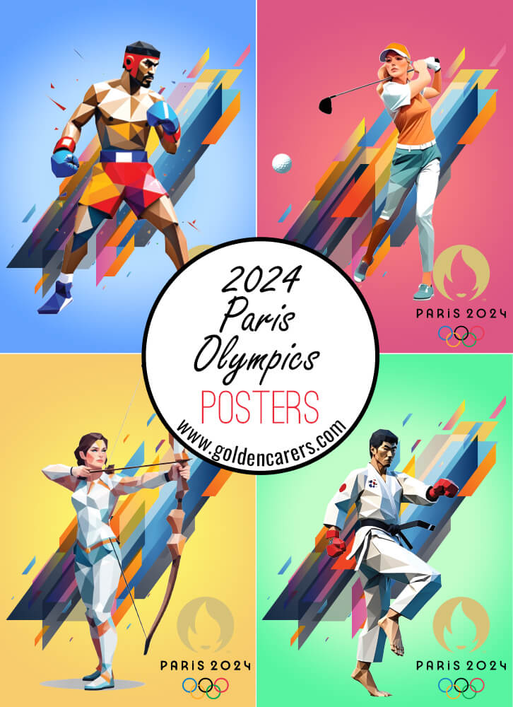 2024 Paris Olympics Posters