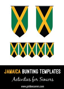 Jamaican Bunting Templates