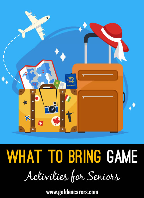 What to Bring Game