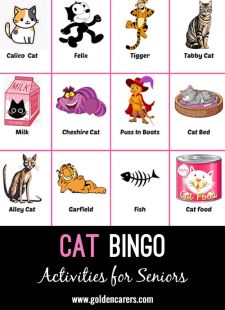 Cat Bingo