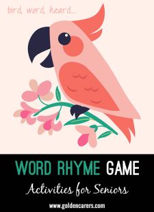 Word Rhyme Game