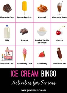 Ice Cream Bingo #2