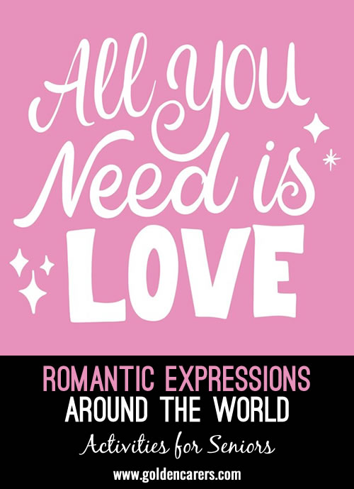 Romantic Phrases Around The World