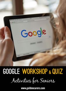 Google Workshop and Quiz