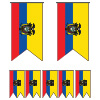 Ecuador Bunting Templates