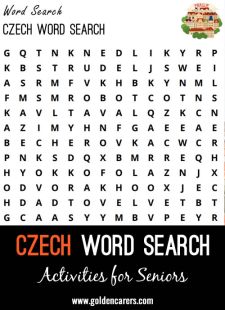 Czech Word Search