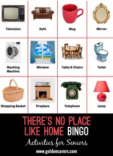 There's No Place Like Home Bingo