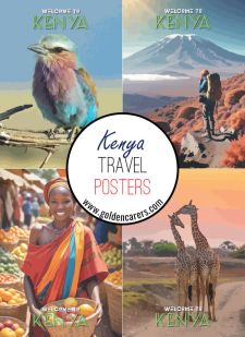 Kenya Travel Posters