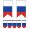 Russia Bunting Templates