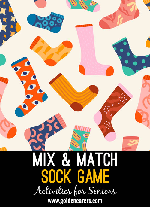 Mix & Match Sock Game