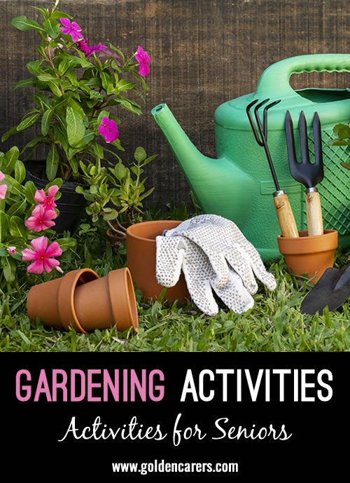 Easy Gardening Activities