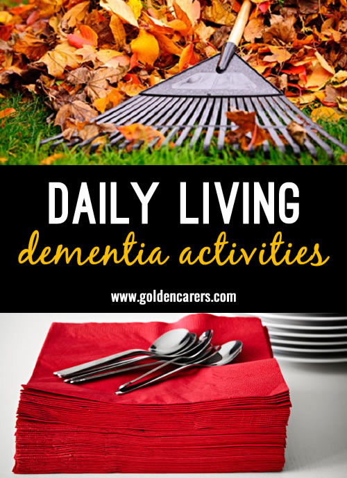 10 Daily Living Activities for Dementia Care