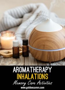 Aromatherapy Inhalations for Memory Care